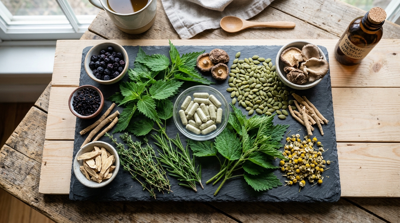 Fitoextractos botánicos y nutrición masculina