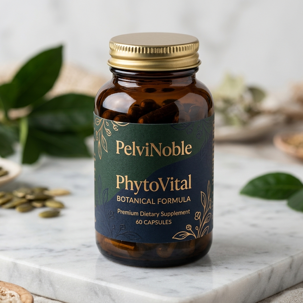 PelviNoble PhytoVital - Fórmula Botánica de Apoyo al Bienestar Masculino
